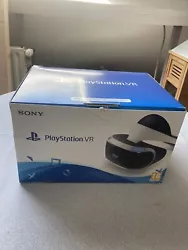 Sony Playstation 4 VR (PSVR) Lunettes Virtuelles - Noir (9843757) + Caméra. Complet en boîte et notice + cd de démo...