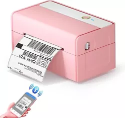 Wireless Bluetooth Thermal Label Printer: Convenient printing from iOS and Android devices. Versatile Compatibility:...