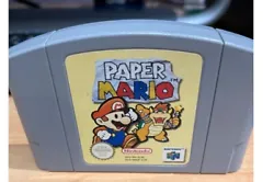 Paper Mario N64 nintendo 64 pal EUR/FRA excellent état.