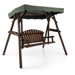 ● Adjustable Canopy: Equipped with an adjustable tilting canopy, this outdoor swing chair allowing you to block out...