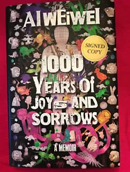 “1000 YEARS OF JOYS AND SORROWS. AI WEI WEI. THE US VERSION. PUBLISHER’S EDITION.