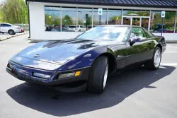 This 1992 Chevrolet Corvette was first delivered to M.J. Sullivan Automotive Corner in New London, Connecticut, and it...