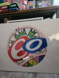 Takashi Murakami Complexcon Exclusive Print Jocular Clan #1 Rainbow Signed / Number Ready to be framed Ships flat with...