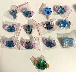 Lot of 13 Disney Stitch Pins & Lanyard. Browse exclusive collection of wide variety of magical Disney gifts & toys....