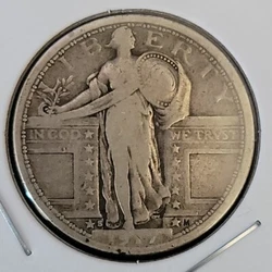 1970-S Standing Liberty quarter..