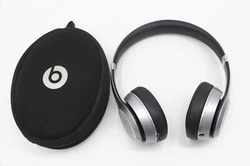 Solo 2 [B0534]. Wireless On-Ear Headphones - Silver. Normal Wear & Tear. See Pictures for more Details.