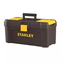 Stanley 16 In. Essential Toolbox. The Stanley 16 In. Essential toolbox is newly redesigned and engineered to satisfy...