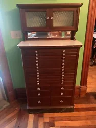 Antique Dental Cabinet - Early 1900s.