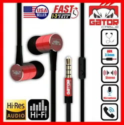 Gator Cable Stereo Hi-Fi Earbuds. Earbuds & Cables. Speaker: 10mm, Real Copper Ring Speaker. Gator Cable. PVC Cable...