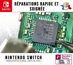 Service de réparation pour Nintendo Switch / Lite / OLED. Si elle réussit, vous recevez une facture. Vous nous...