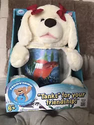 CUTE DOGGIE. Teddy Tank™ - As Seen on TV is two types of fun in one! This cute stuffed animal has a plastic fish tank...
