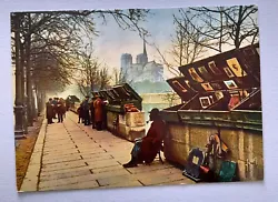 Carte postale - les Bouquinistes du Quai de la Tournelle - Paris - Ed Yvon.