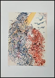 Nach dem Original von Salvador Dali. Based on the original by Salvador Dali. The sheet is signed and numbered by hand...