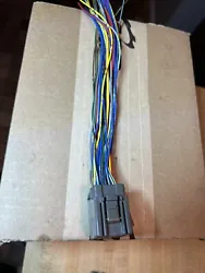 Fit Honda CRV 99-01 Door Jamb Harness Pigtail Connector Repair Plug Wiring Wires. This is for the driver door. New pins...