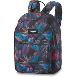 Dakine Essentials Pack Mini 7L Backpack. Color is Tropic Dream. Note: Position of pattern varies.  Features:...