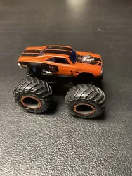 Hotwheels Monster Truck R/T Dodger Orange (1 of a 2 Pack) Die Cast 1:64. In very good condition!