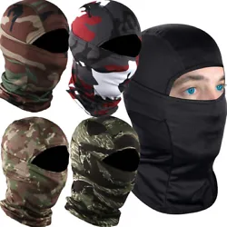 3、Versatility & Best Gifts – Can be worn as full face mask or hat, open balaclava, sun shield masks, half ski mask...