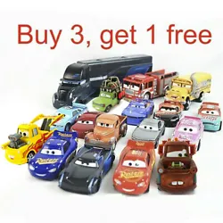 Disney Pixar Cars Diecast Lot Lightning McQueen Model Car Toy Gift For Kids. New Disney Pixar Cars Lightning McQueen...