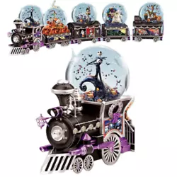 Now arriving: the most famous denizens of Halloweentown, ready to bring you an eerie delight! Plays music! With a...