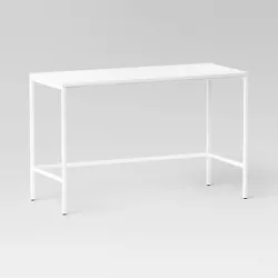 •Small Loring desk in white •Powder-coated steel frame with paper laminate surface •Great for your home office or...