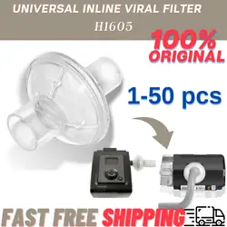 These Universal Inline Bacterial Viral Filters are naturally hydrophobic so they allow maximum filtration with a...