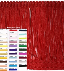 Perfect for all kinds of flapper dresses, shawl fringe and stole fringe and for any project. Yarn content - Rayon. Hand...