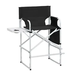 The director chair is designed with 600D x 300D oxford fabric??. With a foldable footrest??. which can keep your feet...