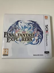 Final Fantasy Explorers - Nintendo 3DS. Utilisés quelques fois