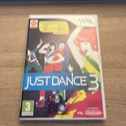 Jeu Wii Just Dance 3. Jeu en bon état présentant des rayures.Visitez notre boutique.