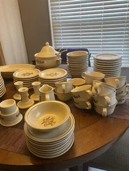 Choose any 6 pieces for 30.00. Message me the 6 that you would like and those items will be removed as they sell and...