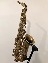 This horn is in great shape. Original lacquer. It has not been re-lacquered. It plays great and looks great. Complete...