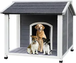 【Easy to Clean】The kennel is equipped with a removable pull-out floor for easy cleaning. 【Easy to assemble】...