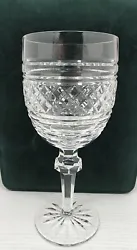 Waterford Crystal Castle Towne White Wine Hock Stem Glass. Stands 7.50 inches tall.. I have 7 total if you need more.....