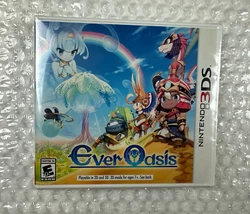 Ever Oasis US Version (Nintendo 3DS, 2017) Brand New and Factory Sealed. Brand new and factory sealed. Seal has light...