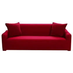 With stretch material, It suits for most types sofa, like fabric sofa, or leather sofa with gap. (Pillow Case Not...