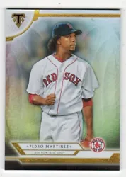 Pedro Martinez. BOSTON RED SOX. Baseball Trading Card #93. Pictures are of actual card.