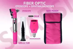 New Fiber Optic Pocket Otoscope Ophthalmoscope. Both scopes (Otoscope, Ophthalmoscope) have a unique design with a...