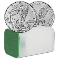 The U.S. Mint launched the new Silver Eagle design midyear 2021 and includes an anti-counterfeit reeded edge variation....