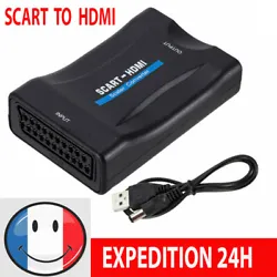 Résolution de sortie HDMI: 720p / 60Hz, 1080p / 60Hz. Sortie HDMI: utilisez un «câble HDMI vers HDMI» pour...