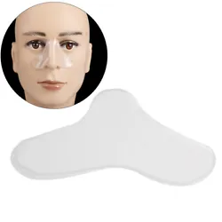 CPAP nose pad! Its just right viscosity and size can keep it on the bridge of the nose and fit most peoples nose curve....