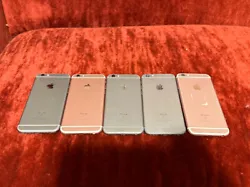 Lot of 5 iPhone 6s’s. Items are untested and unknown if they turn on. These are for PARTS ONLY and most likely...