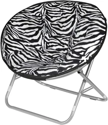 The Mainstays saucer™ chairs cushion is made from durable, plush 100 percent polyester upholstery. The faux-fur...