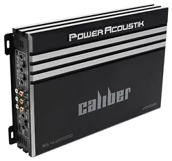 Authorized Power Acoustik Dealer! 4 Channel Full Range Operation 2-Ohm Stable Class A/B Amplifier. MAX Power: 2000...