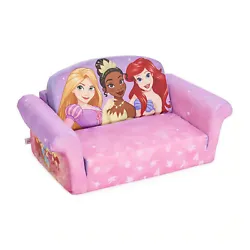 Give your little one their own exclusive lounging sofa with this perfectly sized compact flip open couch. Unique flip...