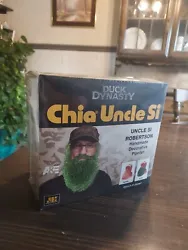 Uncle Si Chia pet, in New condition.  From a smoke free house. Please help me make my first sale to get feedback,...