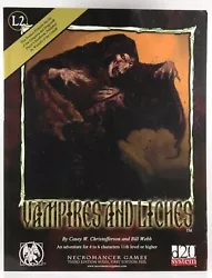 Vampires And Liches (d20). Title : Vampires And Liches (d20). Product Category : Books. Condition : Very Good.