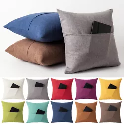 1-4X Plush Shaggy Velvet Cushion Cover Bed Sofa Car Comfy Soft Throw Pillowcase. Perfect decorations for your living...