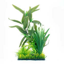 This Plant can provide an excellent hiding place for fish. Anchored with a weighted base, so it will stay where it has...