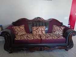 Great condition, includes cushions. first two images are the main sofa, second two images are the loveseat sofa.