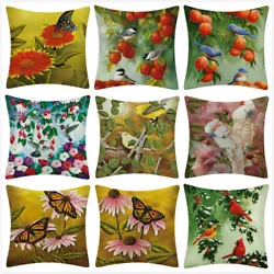 Type:Pillow case. USE2cushion cover??. Couch Bed Pillowcase. Material: cotton Linen. Care: Hand Washable or Wash in...